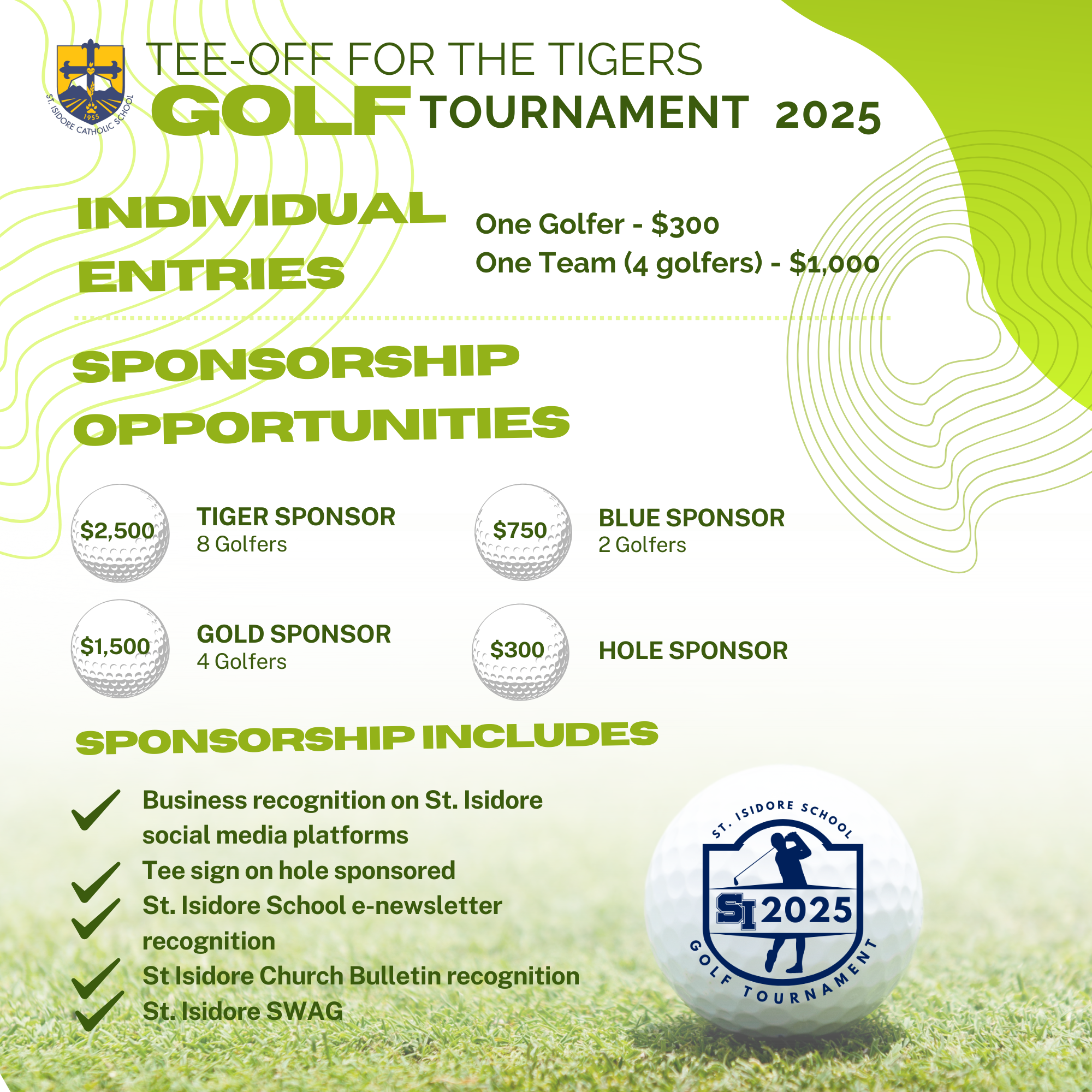 Sponsorship List